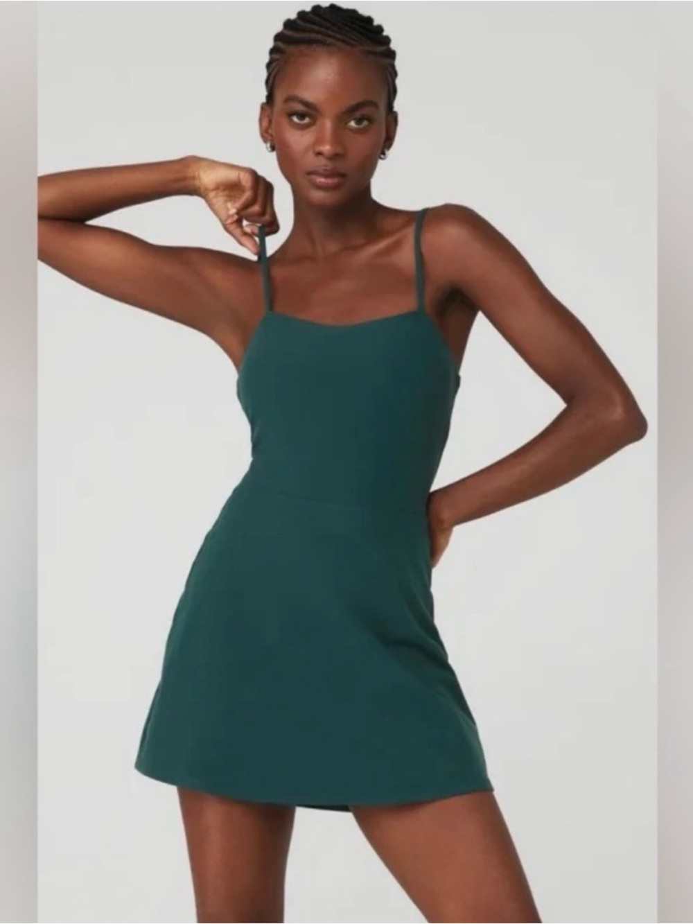 Alo Yoga Alosoft Courtside Tennis Dress • XS